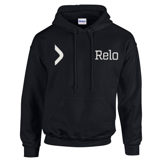 Relo Black Hoodie